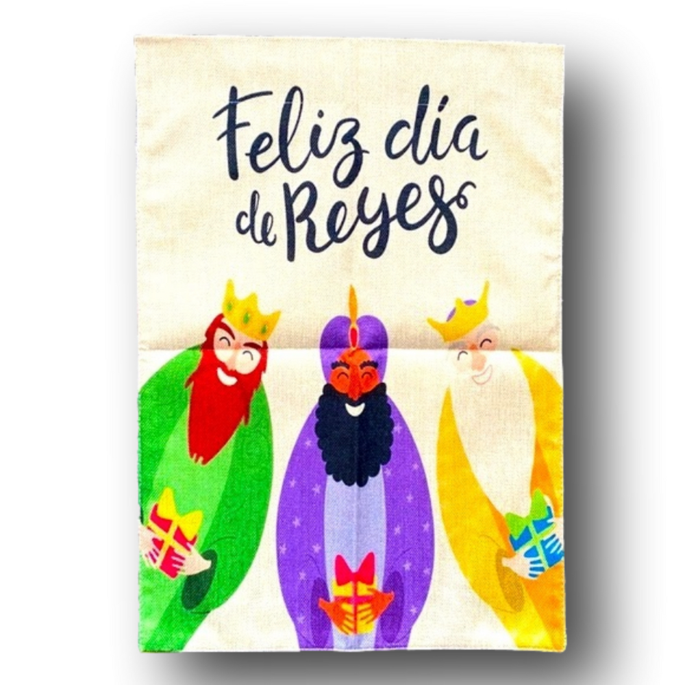 Feliz Dia De Reyes Three Kings Day Garden Flag - Garden Flag